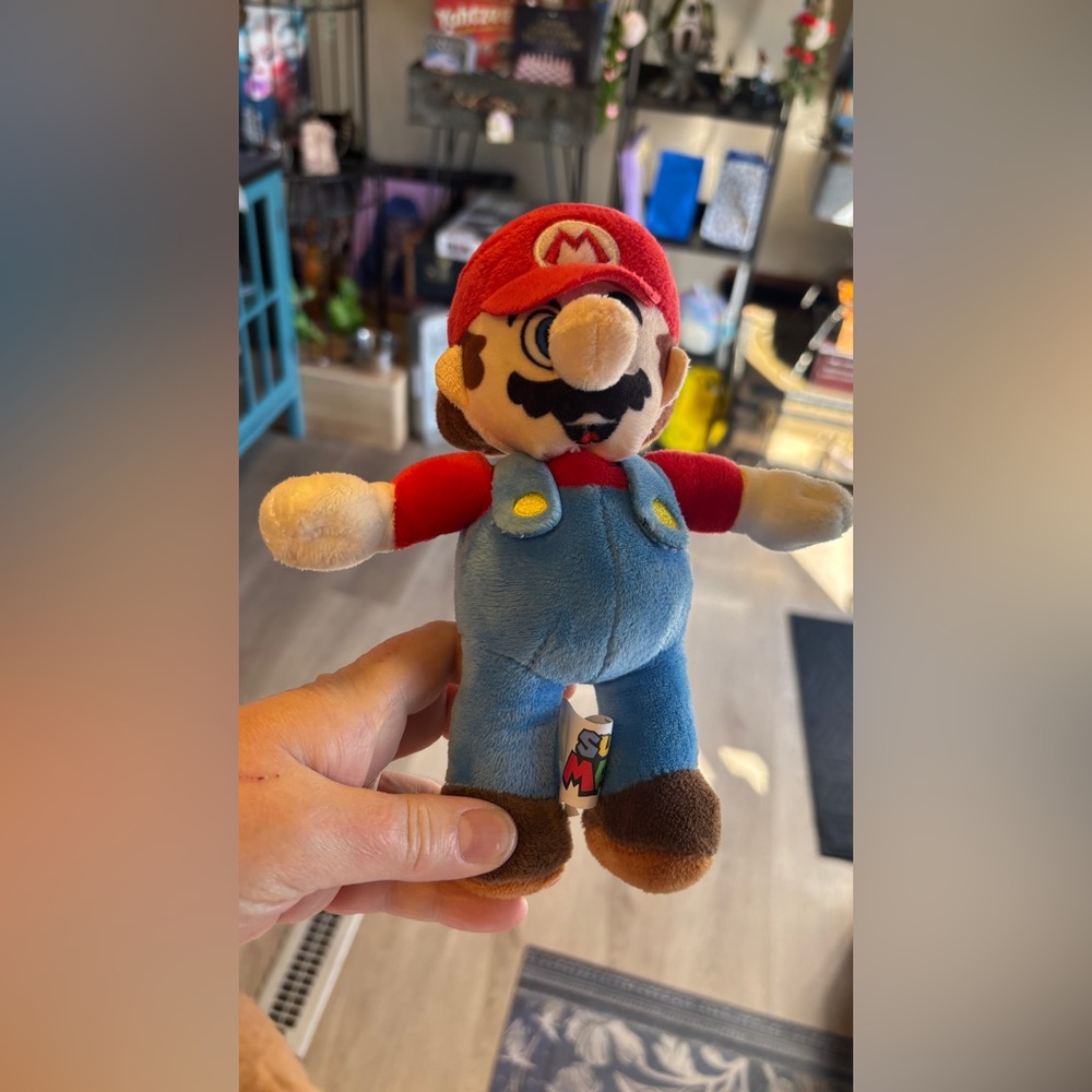 Nintendo kids Plush Toy - Red and Blue